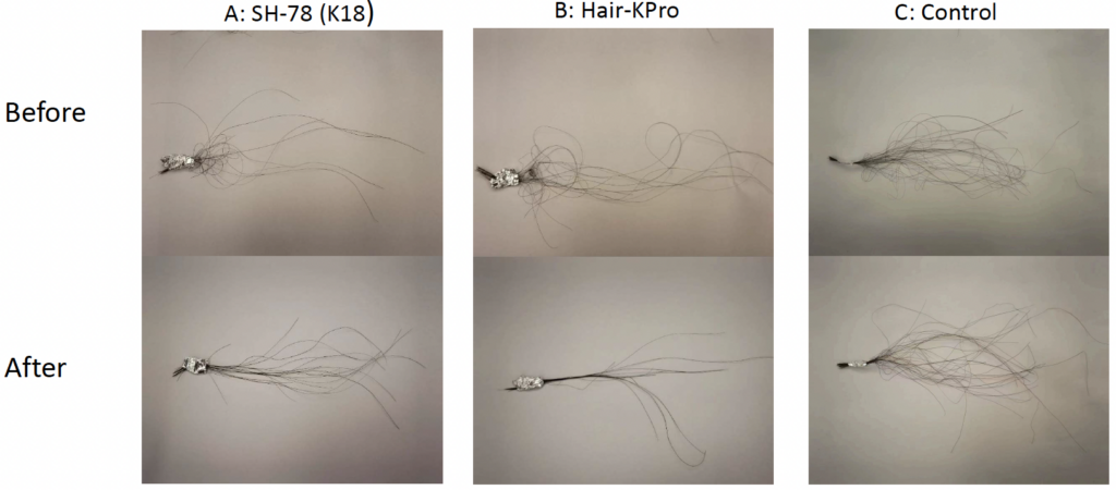 bgt hair kpro physical damage hair repair results