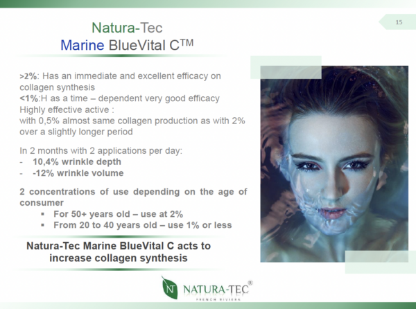 marine bluevital c summary