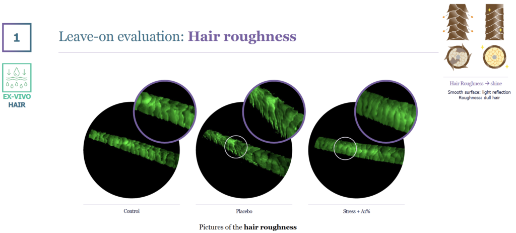 glycuron marshmallow leave on hair roughness