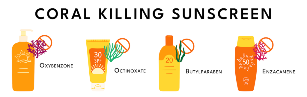 coral killing sunscreen